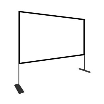 Écran De Projection Portable VERCORKIN 120 Pouces 305 Cm - Intérieur Extérieur Pliable Noir 16:9