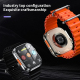 Montre Connectée Android 9.0 4G 64G Étanche IP67 Appels Vidéo IA GPS Écran Tactile 2.08 Pouces Batterie Longue Durée - www.yo...