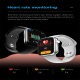 Montre Connectée Or Écran Couleur 2.09 Pouces Surveillance Cardiaque Pression Artérielle Étanche IP67 Bluetooth 5.0 Charge Sa...