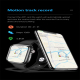 Montre Connectée Or Écran Couleur 2.09 Pouces Surveillance Cardiaque Pression Artérielle Étanche IP67 Bluetooth 5.0 Charge Sa...