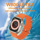 Montre Connectée Ultra Étanche IP68 Avec Surveillance Cardiaque Et Pression Artérielle Écran Couleur 2.02 Pouces Compatible A...