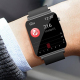 Montre Connectée 1.72 Pouces Ecran Couleur Surveillance Cardiaque Pression Artérielle Etanche IP67 Autonomie 30 Jours - www.y...