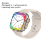 Montre Connectée Ultra Smart Écran Couleur 2.05 Pouces Surveillance Cardiaque Tension Artérielle IP67 Bluetooth 5.0 Charge Sa...