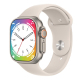 Montre Connectée Ultra Smart Écran Couleur 2.05 Pouces Surveillance Cardiaque Tension Artérielle IP67 Bluetooth 5.0 Charge Sa...