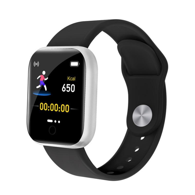 Montre Connectée 1.44 Pouces Suivi Santé et Fitness avec Bracelet TPU Confort et Charge USB Intégrée - www.yonis-shop.com