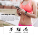 Montre Connectée 1.44 Pouces Suivi Santé et Fitness avec Bracelet TPU Confort et Charge USB Intégrée - www.yonis-shop.com