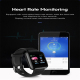 Montre Connectée Smart IP67 Étanche Avec Moniteur De Fréquence Cardiaque Tension Artérielle Et Oxygène Du Sang Rappel D'appel...