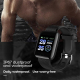 Montre Connectée Smart IP67 Étanche Avec Moniteur De Fréquence Cardiaque Tension Artérielle Et Oxygène Du Sang Rappel D'appel...