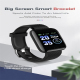 Montre Connectée Smart IP67 Étanche Avec Moniteur De Fréquence Cardiaque Tension Artérielle Et Oxygène Du Sang Rappel D'appel...