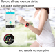 Bracelet Connecté Étanche IP68 Avec Suivi De Fréquence Cardiaque Et Rappel Menstruel Écran Couleur 1.04 Pouces - www.yonis-sh...