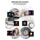 Montre Connectée IP67 Étanche Écran Couleur TFT IPS 1.3 Pouces Avec Suivi de la Santé et Notifications Smartphones - www.yoni...