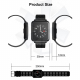 Montre Connectée IP67 Étanche Écran Couleur TFT IPS 1.3 Pouces Avec Suivi de la Santé et Notifications Smartphones - www.yoni...