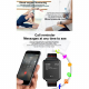 Montre Connectée IP67 Étanche Écran Couleur TFT IPS 1.3 Pouces Avec Suivi de la Santé et Notifications Smartphones - www.yoni...