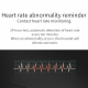 Bracelet Connecté Étanche IP67 Écran IPS 1.14 Pouces Moniteur de Fréquence Cardiaque Tension Artérielle Sommeil et Cycle Fémi...