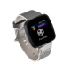 Montre Connectée OLED 1.3 Pouces Étanche IP67 Bracelet Nylon Avec Surveillance Fréquence Cardiaque Modes Sportifs Notificatio...