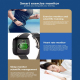 Montre Connectée OLED 1.3 Pouces Étanche IP67 Bracelet Nylon Avec Surveillance Fréquence Cardiaque Modes Sportifs Notificatio...