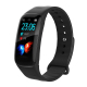 Bracelet Connecté Étanche IP67 Écran Couleur IPS Suivi Activité et Sommeil Rappel Appel Moniteur Cardio Compatible Android iO...