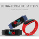 Bracelet Connecté Étanche IP67 Écran Couleur IPS Suivi Activité et Sommeil Rappel Appel Moniteur Cardio Compatible Android iO...