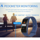 Bracelet Connecté Étanche IP67 Écran Couleur IPS Suivi Activité et Sommeil Rappel Appel Moniteur Cardio Compatible Android iO...