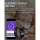 Bracelet Connecté Étanche IP67 Écran Couleur IPS Suivi Activité et Sommeil Rappel Appel Moniteur Cardio Compatible Android iO...