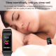 Bracelet Connecté Étanche IP67 Avec Suivi Santé et Écran TFT 1.08 Pouces Surveillance Cardiaque Sommeil Oxygène Pression Sang...