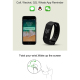 Bracelet Connecté Fitness Étanche IP67 Écran TFT Suivi Sportif Moniteur de Sommeil et Rythme Cardiaque Notifications Smartpho...