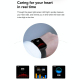 Montre Connectée Bluetooth 1.69 Pouces Écran HD Suivi Sommeil Tension Artérielle Fréquence Cardiaque Bracelet Intelligent Noi...