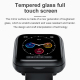 Montre Connectée Bluetooth 1.69 Pouces Écran HD Suivi Sommeil Tension Artérielle Fréquence Cardiaque Bracelet Intelligent Noi...