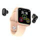 Montre Connectée Bluetooth 1.69 Pouces Écran HD Suivi Sommeil Tension Artérielle Fréquence Cardiaque Bracelet Intelligent Noi...