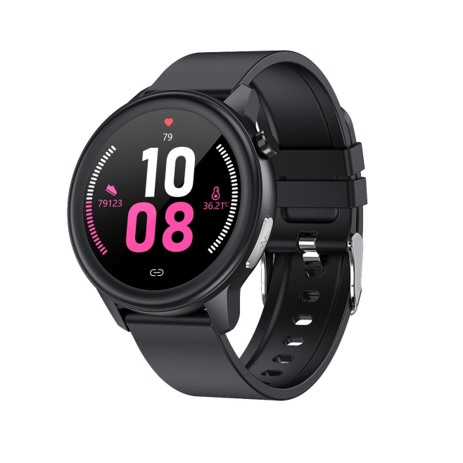 Bracelet Connecté Sportif Étanche IP68 Avec Suivi SpO2 Température Corporelle Et Fréquence Cardiaque Écran TFT 1,3 Pouce - ww...