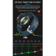 Montre Connectée 1.3 Pouces Étanche IP68 Avec Suivi De Santé Et Bracelet Métal Noir - www.yonis-shop.com