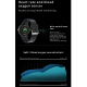 Montre Connectée Étanche IP68 avec Écran Couleur IPS 1.28 Pouces Suivi Santé et Cycle Menstruel Contrôle du Sommeil et Fréque...