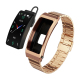 Bracelet Connecté Intelligent Écran TFT 1.14 Pouces Gestion Sommeil Surveillance Oxygène Sanguin Compatible iOS Android Auton...