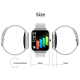 Montre Connectée Femme Écran 1.69 Pouces Appels Bluetooth Surveillance Santé Rose - www.yonis-shop.com