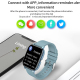 Montre Connectée Femme Écran 1.69 Pouces Appels Bluetooth Surveillance Santé Rose - www.yonis-shop.com