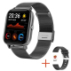 Montre Intelligente Noir H10Bracelet Connecté 1.69\\" avec Appels Bluetooth Surveillance Santé et Sport - www.yonis-shop.com