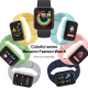 Bracelet Connecté Rose 1.44 Pouces Surveillance Santé Charge USB Léger Durable - www.yonis-shop.com