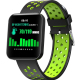 Bracelet Connecté Multifonction Étanche IP67 Écran TFT 1.54 Pouces Surveillance Fréquence Cardiaque Pression Artérielle Somme...