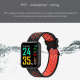 Bracelet Connecté Multifonction Étanche IP67 Écran TFT 1.54 Pouces Surveillance Fréquence Cardiaque Pression Artérielle Somme...