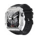 Montre Connectée Étanche IP67 Écran Couleur 1.91 Pouces Suivi Santé Cardio Pression Oxygène Compatible Android iOS - www.yoni...