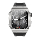 Montre Connectée Étanche IP67 Écran Couleur 1.91 Pouces Suivi Santé Cardio Pression Oxygène Compatible Android iOS - www.yoni...