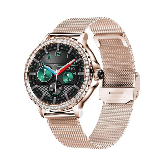 Montre Connectée Femme Étanche IP68 avec Écran Couleur Suivi Santé et Notifications - www.yonis-shop.com