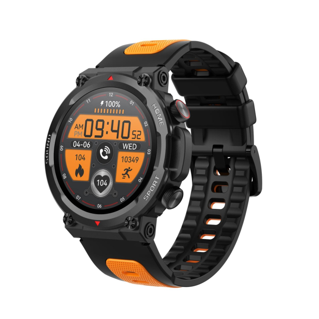 Montre Connectée Or avec Suivi De Santé Appels Bluetooth Étanche IP67 Écran Tactile 1.39 Pouces - www.yonis-shop.com