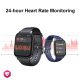 Montre Connectée 1.69 Pouces Suivi Santé Etanche Avec Détection Température Corporelle Surveillance Sportive Multimode Notifi...