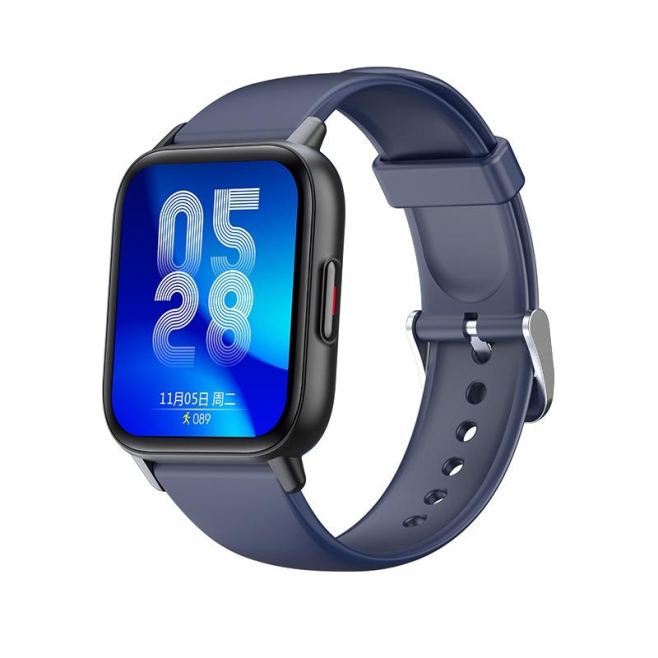 Montre Connectée Étanche IP67 Avec Suivi Santé 1.69 Pouces Écran Tactile Moniteur Température Corporelle Modes Sportifs Notif...