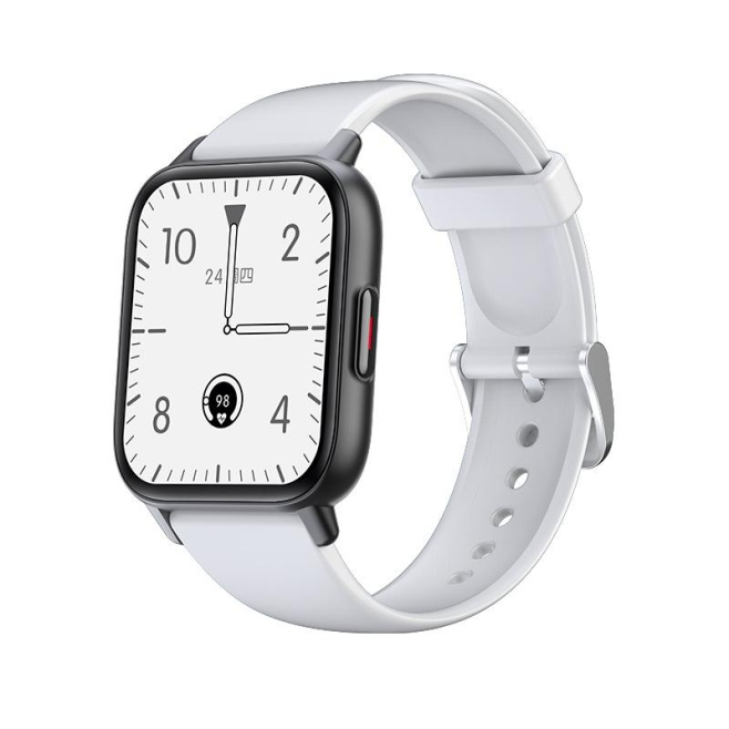 Montre Connectée 1.69 Pouces Étanche Avec Suivi Sportif Et Santé Moniteur de Température Cardiaque Pression Artérielle Oxymèt...