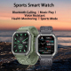 Montre Connectée Intelligente 1.8 Pouces Surveillance Tension Artérielle Et Fréquence Cardiaque Étanche IP67 Pour IOS Et Andr...