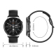 Montre Connectée Bluetooth 1.32 Pouces Avec Appel Et Bouton Rotatif Fonctions Multisport Et Suivi Santé Charge Magnétique Rap...
