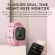Montre Connectée Rose Tactile avec Surveillance Cardiaque et Modes Sport Multiples Étanche IP67 - www.yonis-shop.com