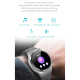 Montre Connectée Bluetooth Avec Écouteurs Intégrés Écran Tactile IPS 1.3 Pouces Étanche IP67 Surveillance Sommeil Fréquence C...